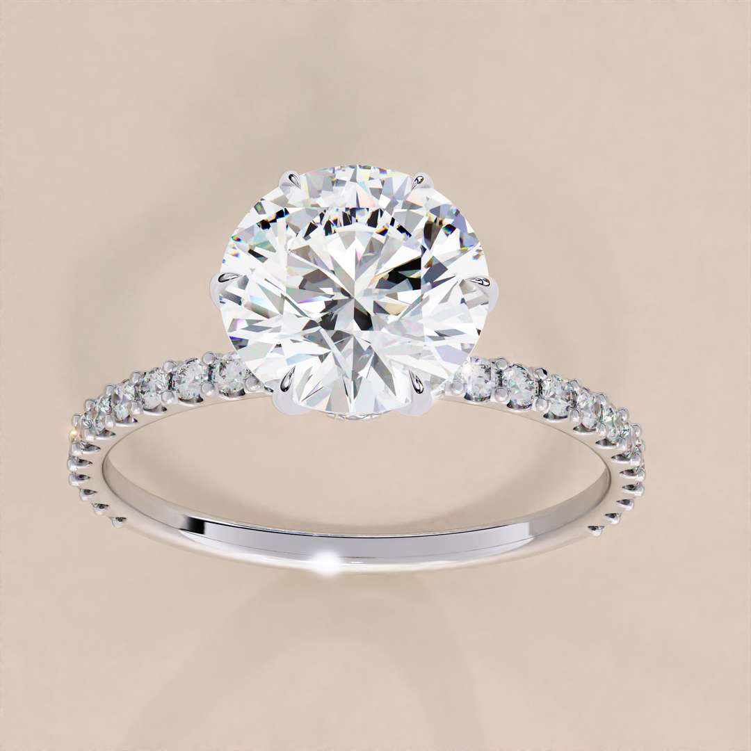 eco friendly jewelry | sustainable engagement ring | custom lab ring
 