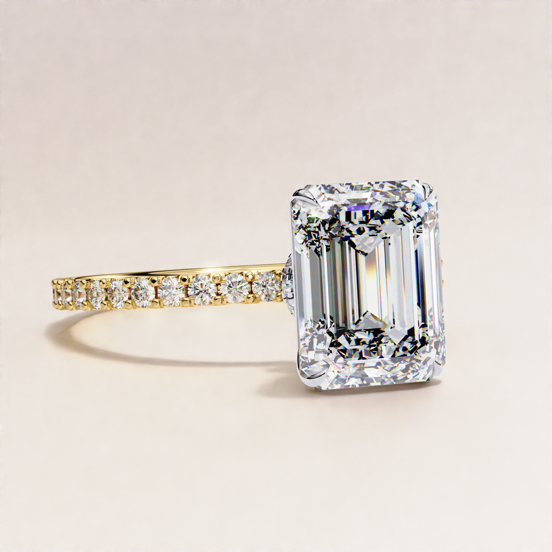 anniversary diamond ring | wedding jewelry lab diamond | solitaire design
