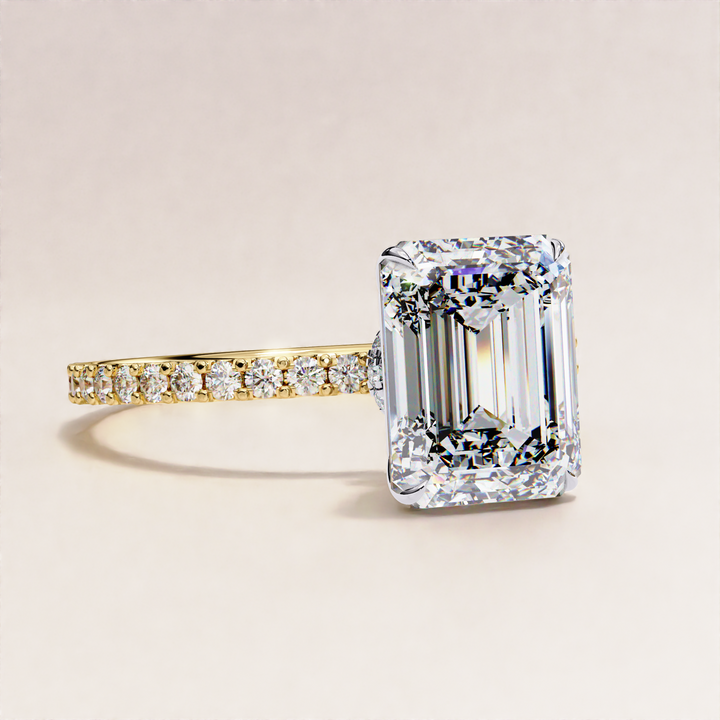 anniversary diamond ring | wedding jewelry lab diamond | solitaire design
