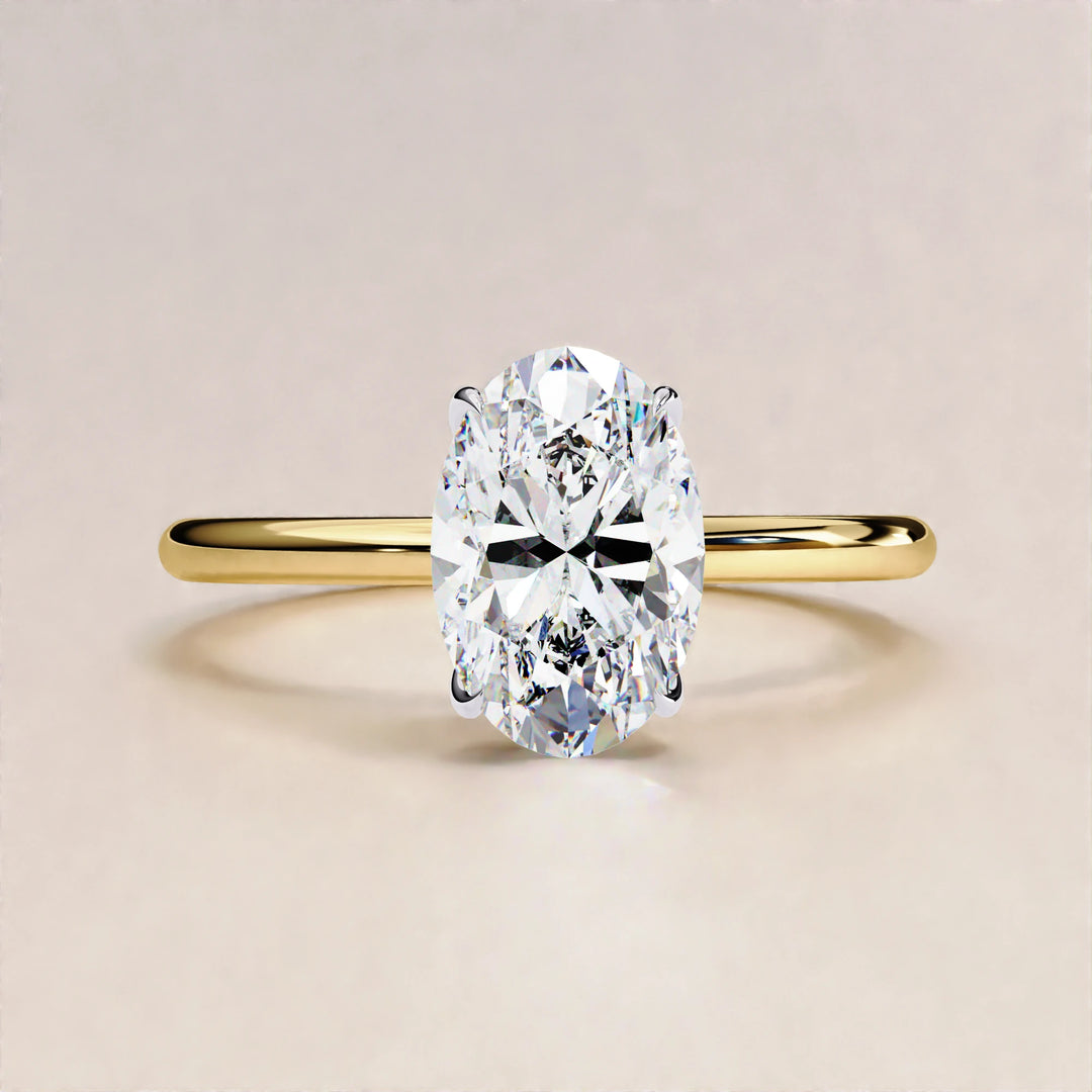 lab grown diamond ring