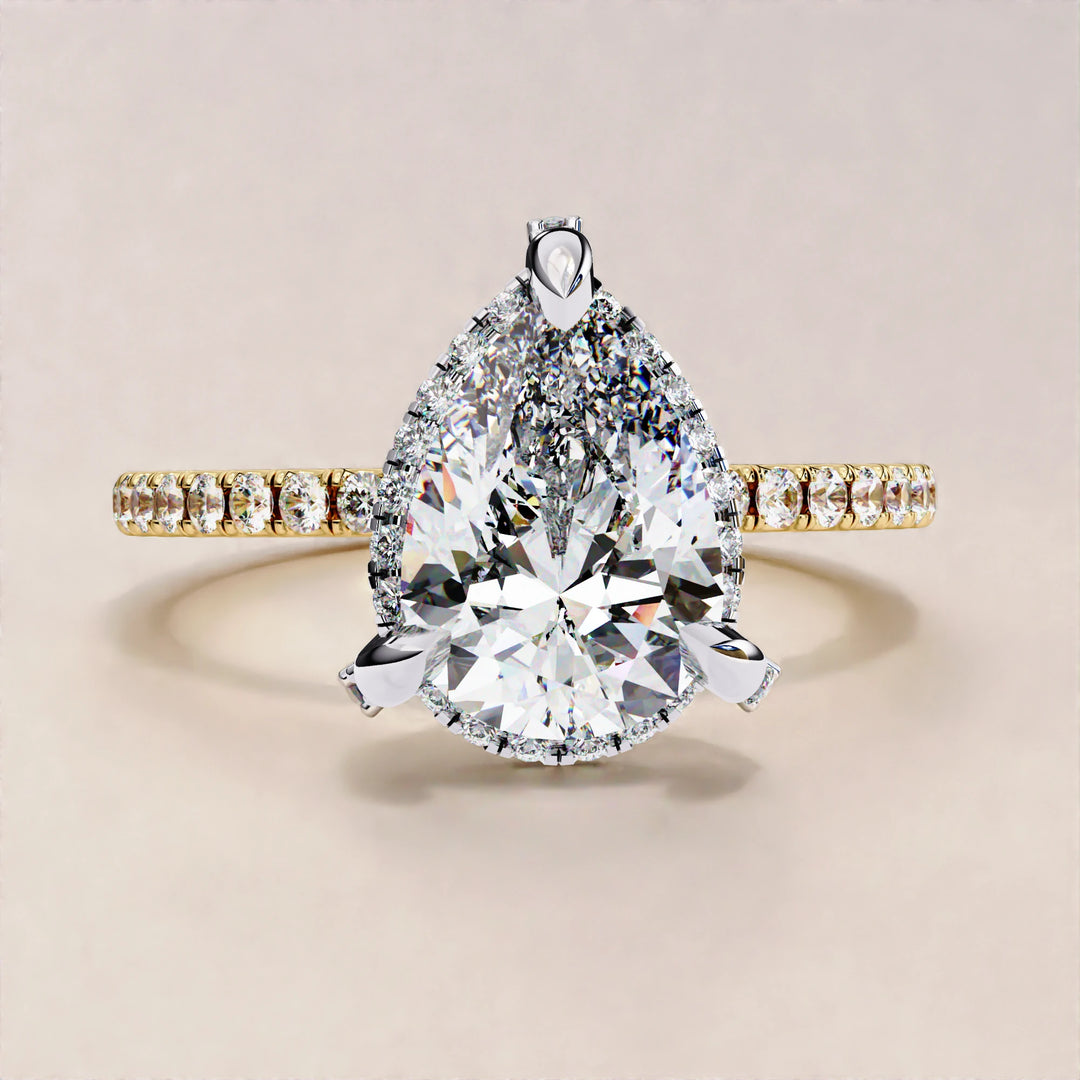 Pear Cut Luxury Ring
