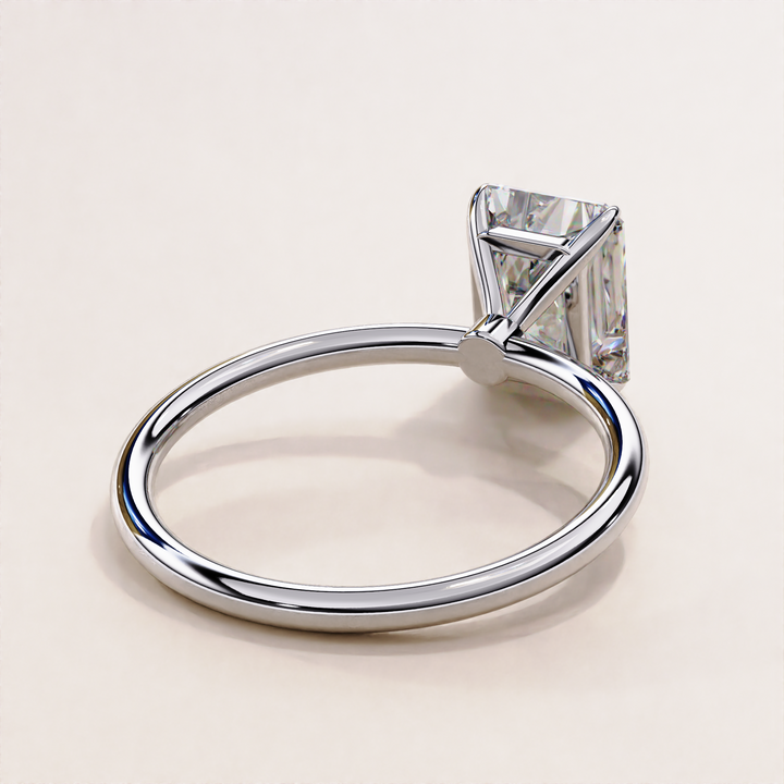 sparkling radiant cut bridal ring | memorable engagement ring with radiant cut | custom radiant cut diamond jewelry