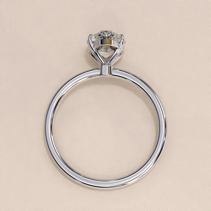 Lab Grown Pear Diamond | Eco-Friendly Jewelry | Ethical Diamond Ring

