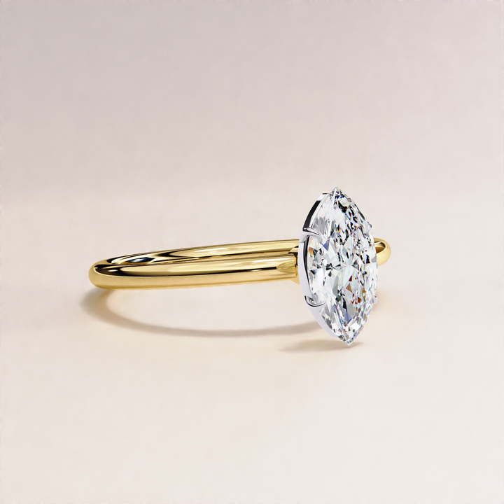  exquisite marquise cut solitaire ring | lab created marquise cut diamond ring 