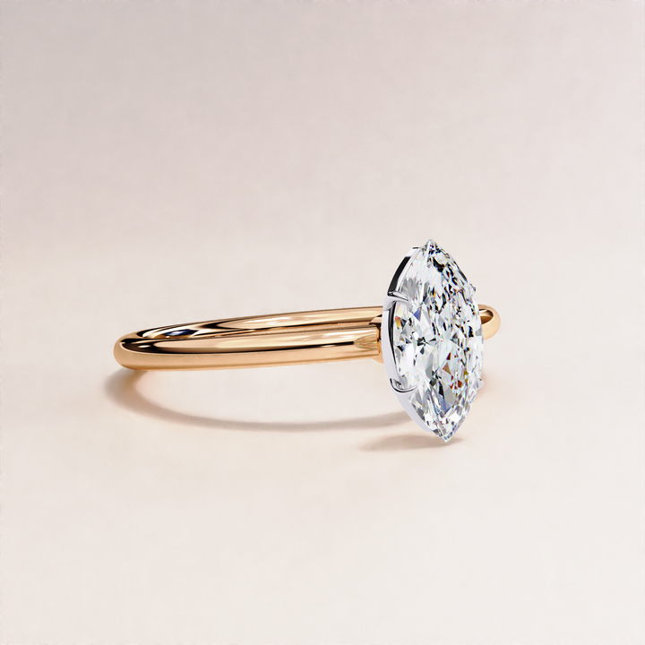 dazzling diamond engagement ring with marquise cut | unforgettable marquise cut diamond jewelry