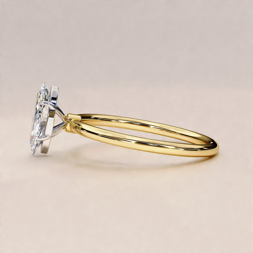 timeless solitaire diamond jewelry gift | stylish solitaire diamond ring for weddings