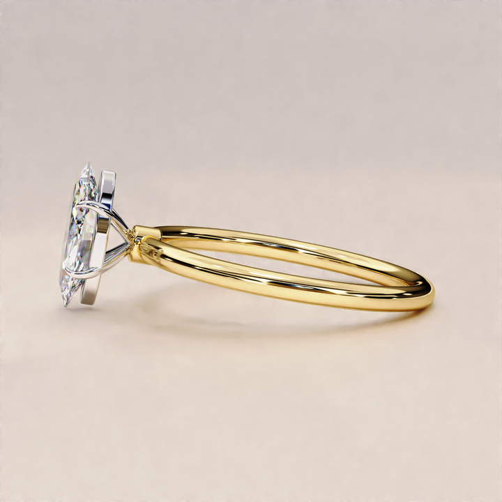 timeless solitaire diamond jewelry gift | stylish solitaire diamond ring for weddings