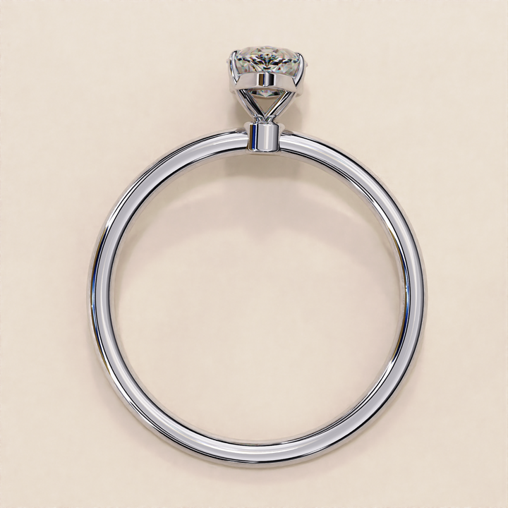 radiant marquise solitaire diamond ring | stylish marquise diamond jewelry design