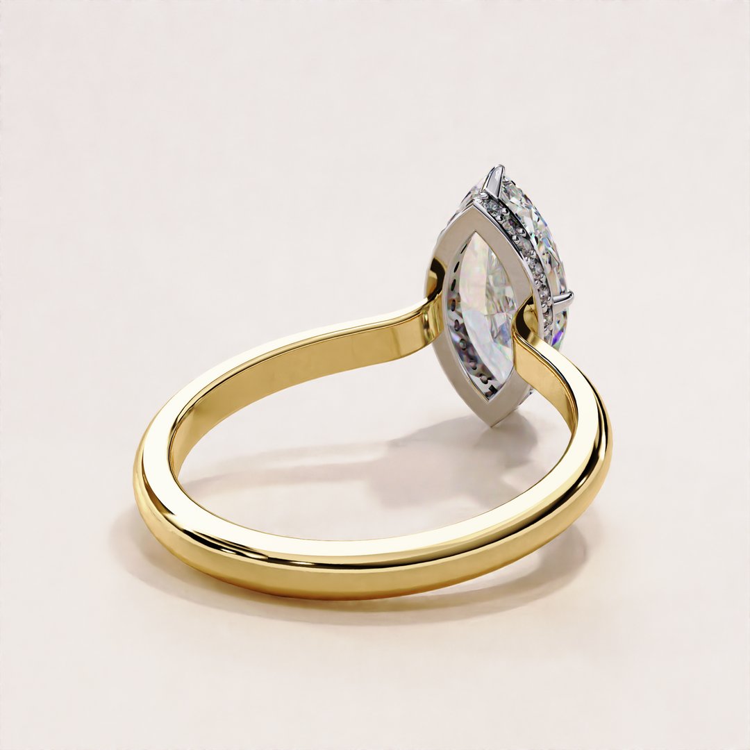 polished rose gold band | perfect proposal ring | luxury lab jewelry


