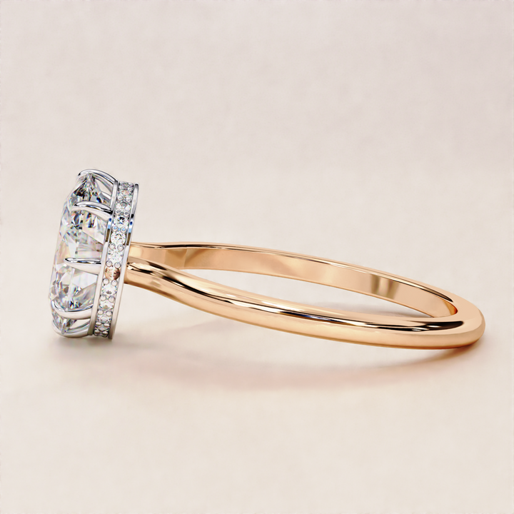 love ring for her | anniversary jewelry | lab made diamond
