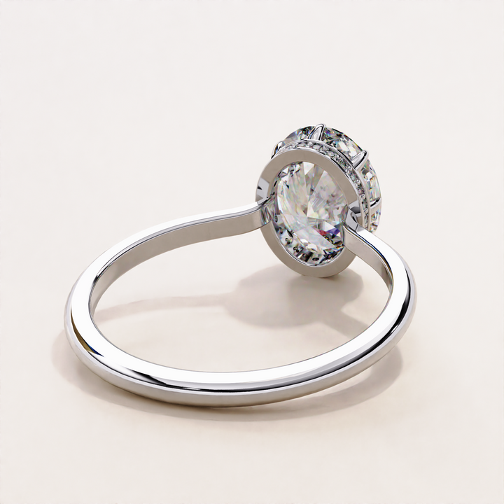 oval shape ring | solitaire ring design | 14k gold ring
