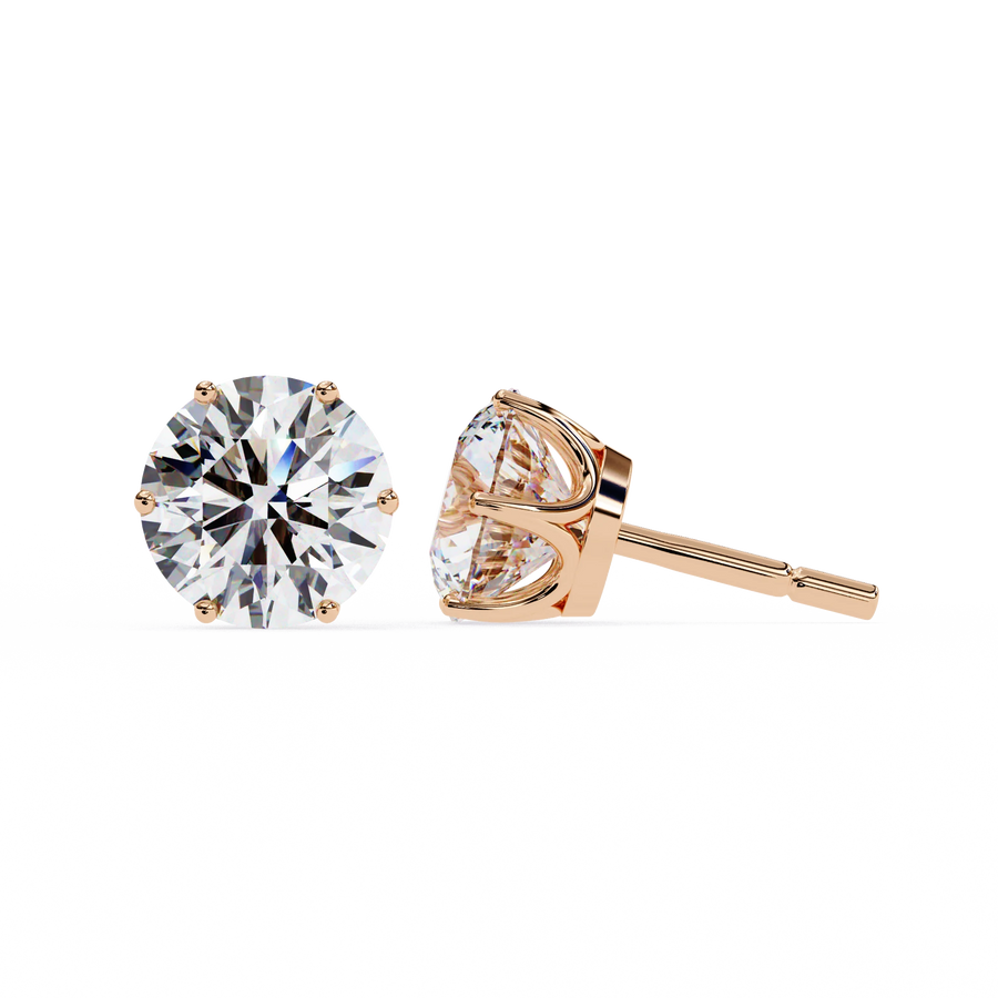 Lab Grown Diamond Stud Earrings