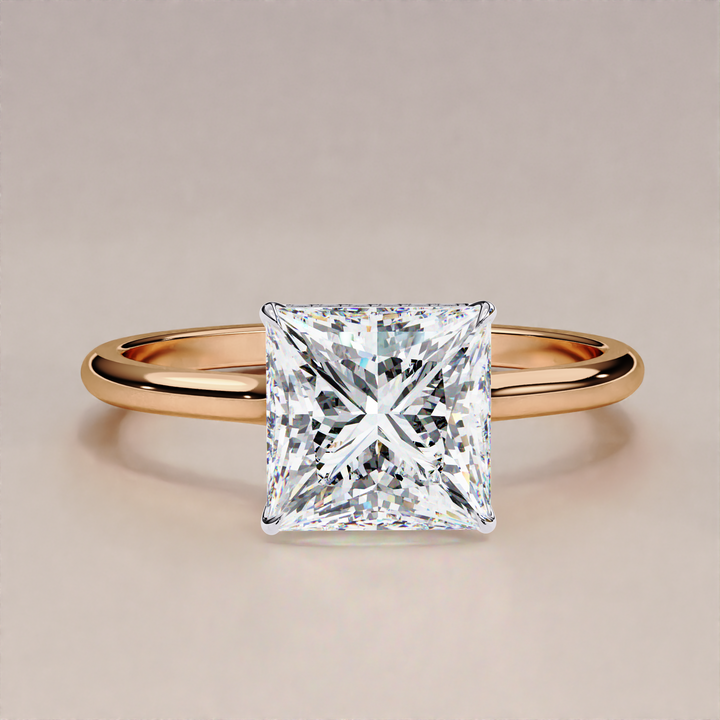 Lab Created Diamond | Shimmering Engagement Ring | Alternative Ring
