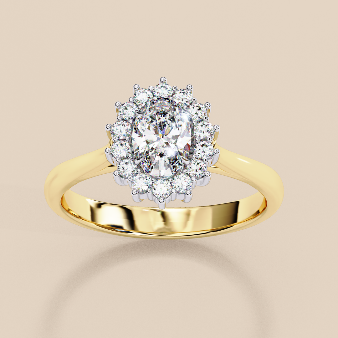 Yellow Gold Solitaire Engagement Ring