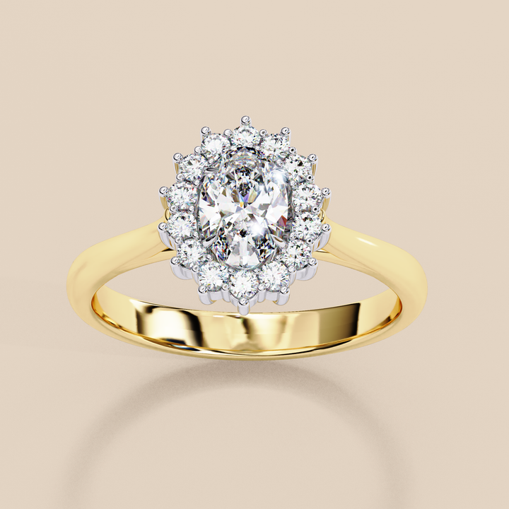Yellow Gold Solitaire Engagement Ring