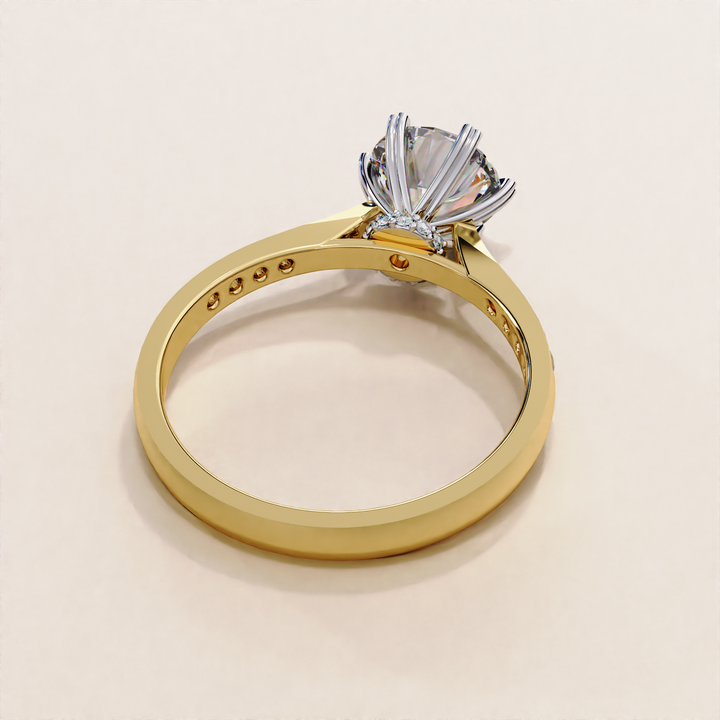 gold engagement rings