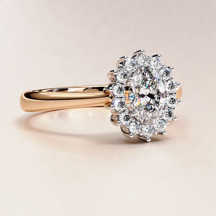 gold engagement rings for women