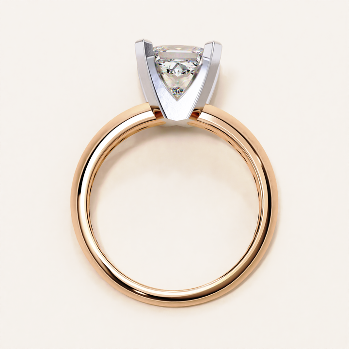 gold engagement ring