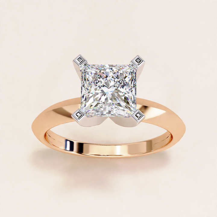 lab created diamond engagement rings for women