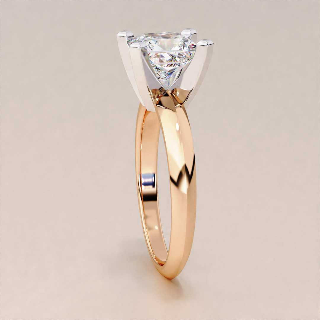 lab created diamond ring