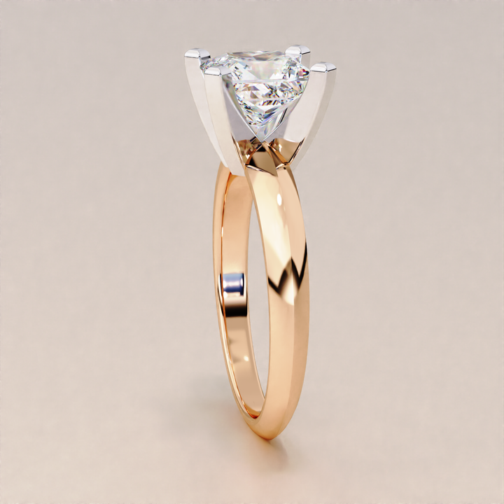 lab created diamond ring