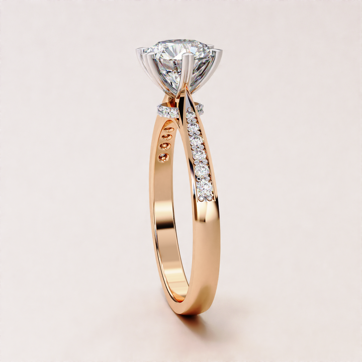 six prong engagement Rings