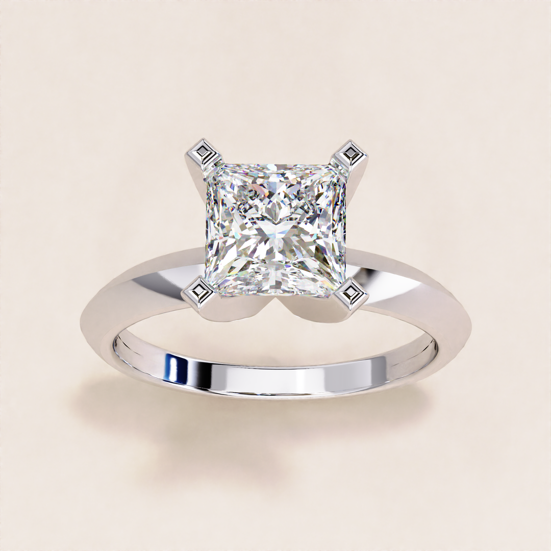 solitaire engagement rings for women