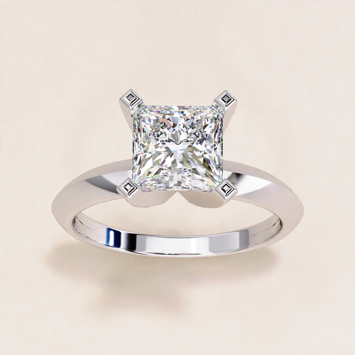 solitaire engagement rings for women